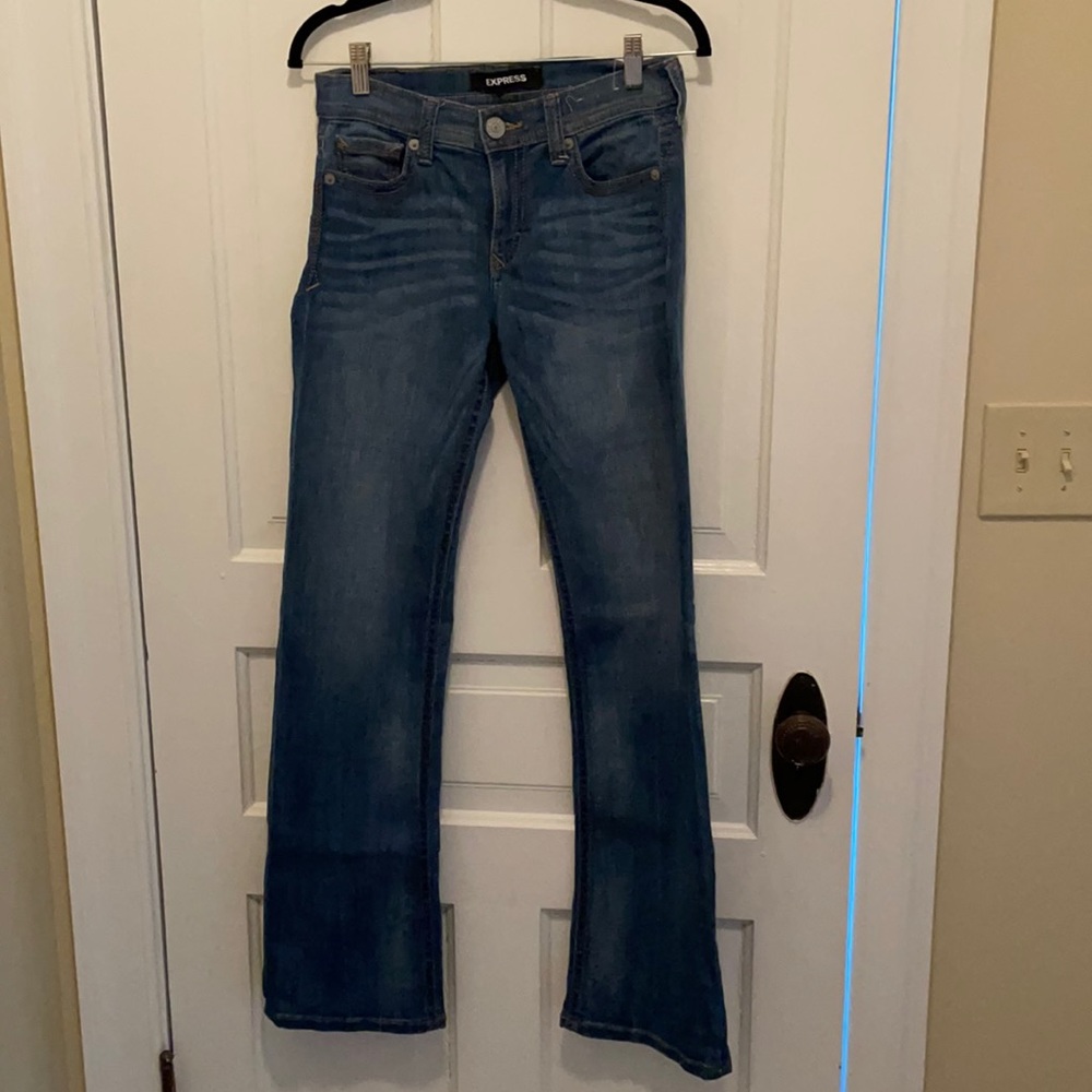 Express Bootcut Medium Blue 2 - image 1